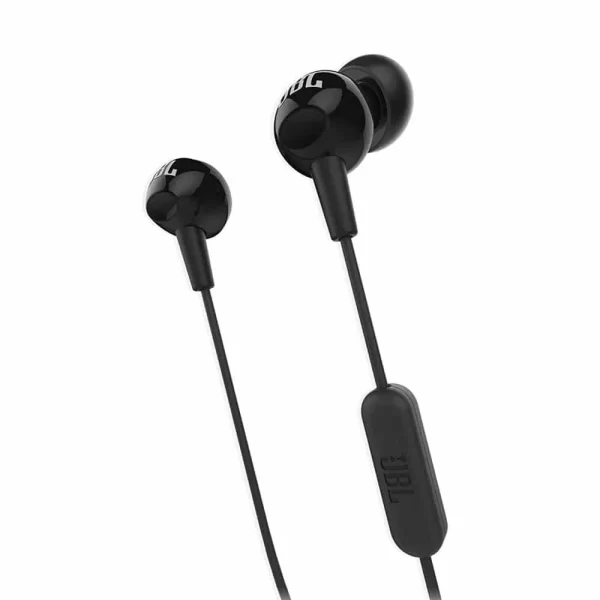 ⁦אוזניות חוט JBL C100 בצבע שחור⁩ – תמונה ⁦2⁩