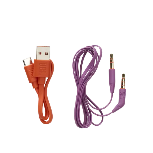 ⁦אוזניות אלחוטיות לילדים מסננות רעשים JBL JR 460NC בצבע ורוד⁩ – תמונה ⁦4⁩