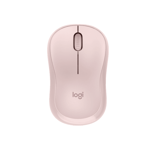 עכבר אלחוטי Logitech Wireless M220 Silent בצבע ורוד
