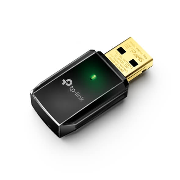 ⁦מתאם רשת אלחוטית TP-Link Archer T2U AC600 Wireless Dual Band⁩ – תמונה ⁦4⁩