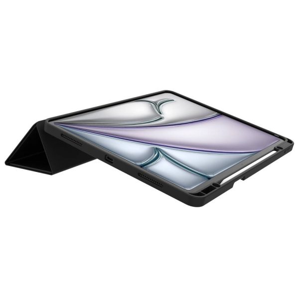 ⁦כיסוי ספר JCPal DuraPro שחור ל־iPad Pro 11-inch (M4, 2024) – הגנה יוקרתית עם תכונות חכמות⁩ – תמונה ⁦5⁩