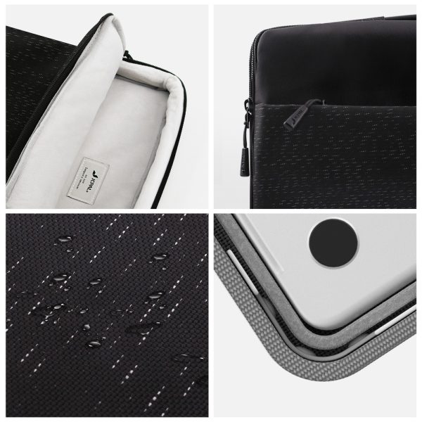 ⁦שרוול נשיאה יוקרתי JCPal Protection Transit Sleeve, 13/14-inch, Black⁩ – תמונה ⁦5⁩
