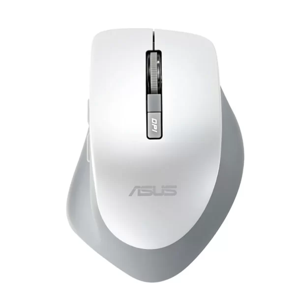 עכבר אגרונומי אלחוטי Asus WT425 בצבע לבן