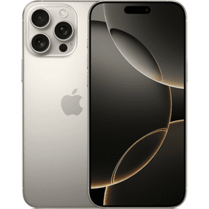 אייפון Apple iPhone 16 Pro Max בנפח 256GB בצבע טיטניום טבעי – אחריות יבואן רשמי