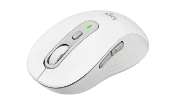 ⁦סט מקלדת ועכבר גיימינג אלחוטית – K950 SLIM Bluetooth מבית Logitech בצבע Off White⁩ – תמונה ⁦3⁩
