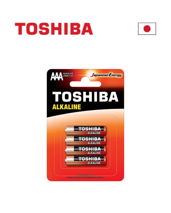 רבעיית סוללות AAA מבית Toshiba