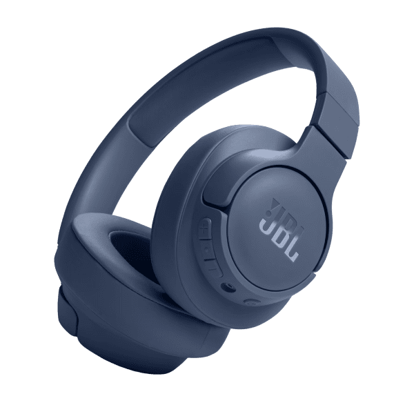 אוזניות קשת אלחוטיות JBL Tune 720 בצבע כחול