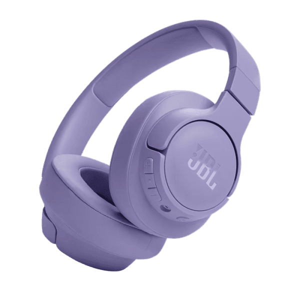 אוזניות קשת אלחוטיות JBL Tune 720 בצבע סגול