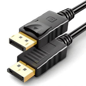 כבל DisplayPort ל־DisplayPort באורך 1.8 מטר – תמיכה ברזולוציה 4K@60Hz לחוויית תצוגה חדה