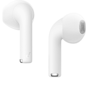 אוזניות אלחוטיות Anker Soundcore K20i בצבע לבן – Bluetooth 5.3, סוללה 36 שעות
