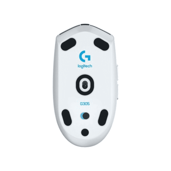 ⁦עכבר גיימינג Logitech G305 אלחוטי – צבע לבן⁩ – תמונה ⁦4⁩